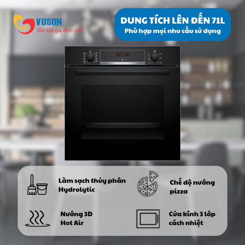 Lò nướng Bosch HBA514BB3