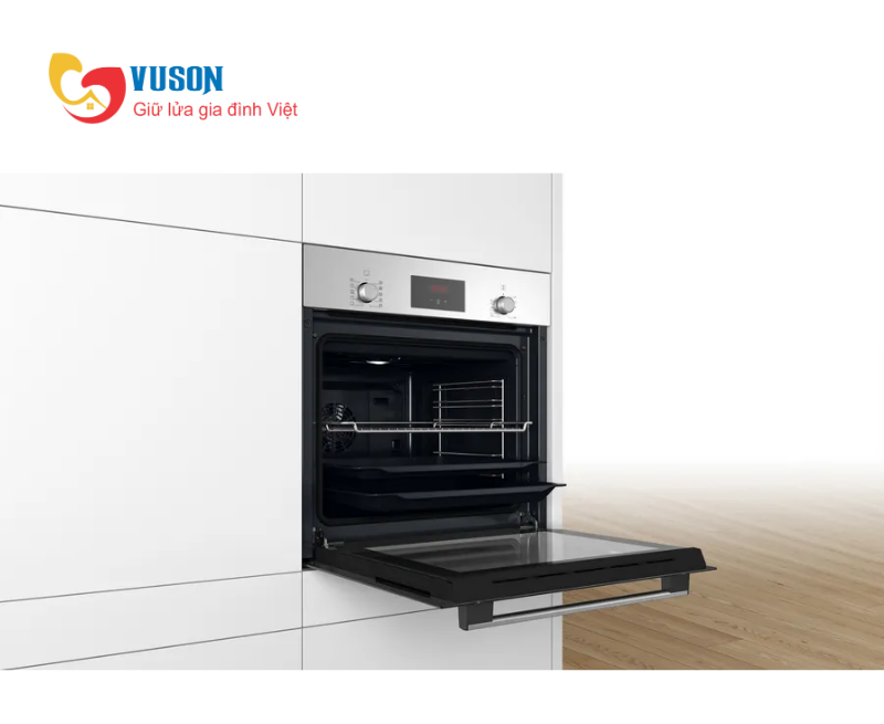 Lò Nướng Âm Tủ Bosch HBF512BS1T 66L Seri 2