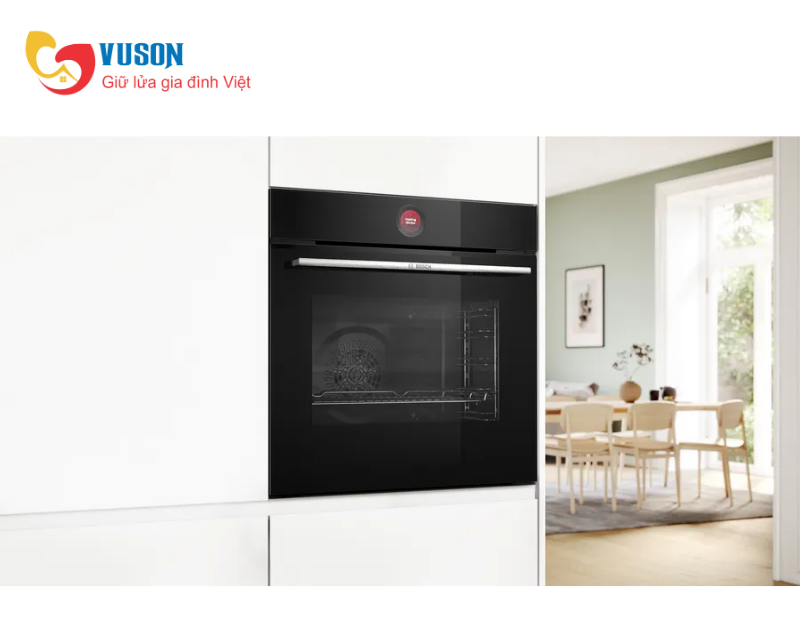 Lò Nướng Âm Tủ Bosch HBG7741B1 Seri 8 Nhiệt Phân