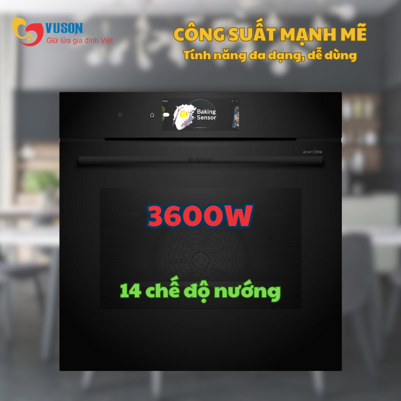 Lò nướng Bosch HBG978NB1 Series 8