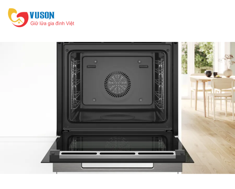 Lò nướng kết hợp hấp Bosch HRG7361B1 Series 8