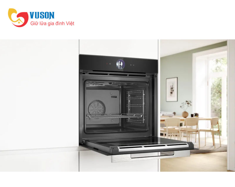 Lò nướng kết hợp hấp Bosch HRG7361B1 Series 8