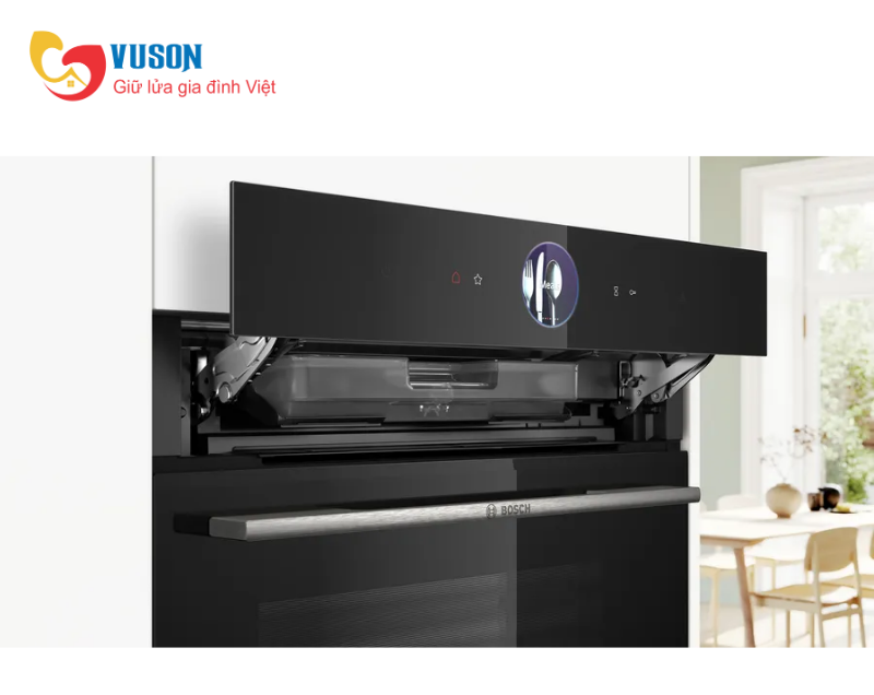 Lò nướng kết hợp hấp Bosch HRG7361B1 Series 8