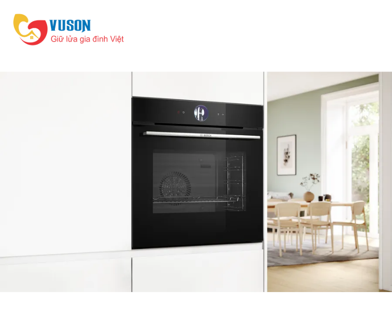 Lò nướng kết hợp hấp Bosch HRG7361B1 Series 8