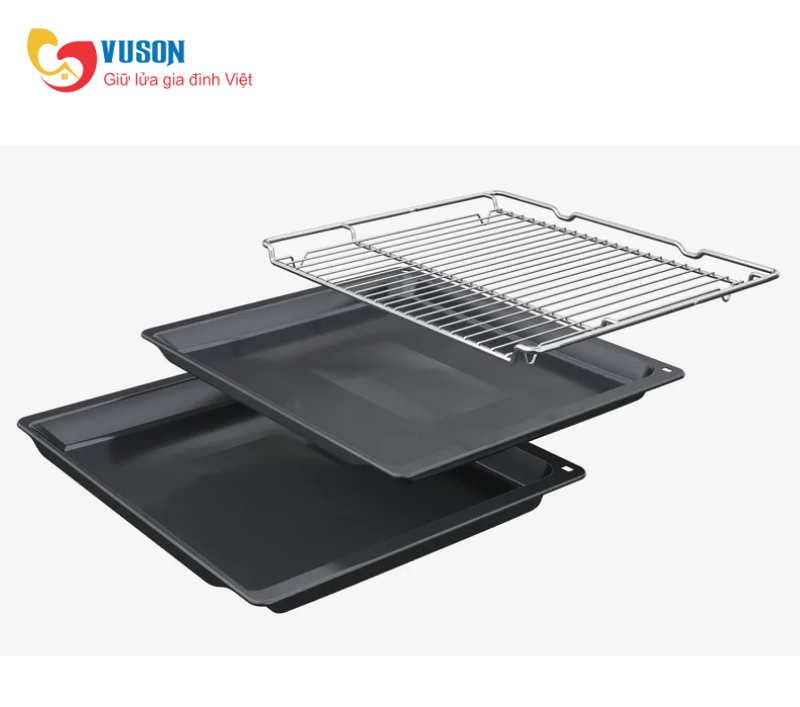 Lò nướng kết hợp hấp Bosch HRG7361B1 Series 8