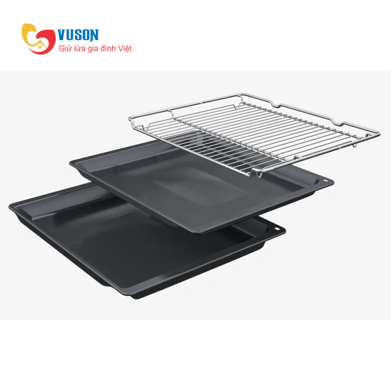 Lò nướng kết hợp hấp Bosch HRG7784B1 Series 8 xuất xứ Đức