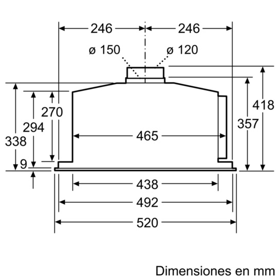 Máy hút mùi Siemens LB59584