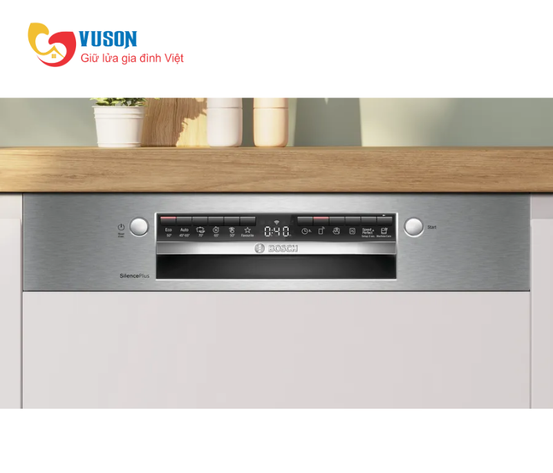 Máy rửa bát Bosch SMI4EVS08E Model 2025