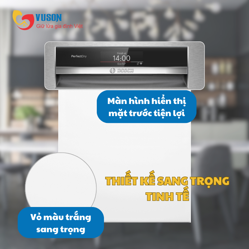 Máy rửa bát Bosch SMI8ZDS81T Series 8