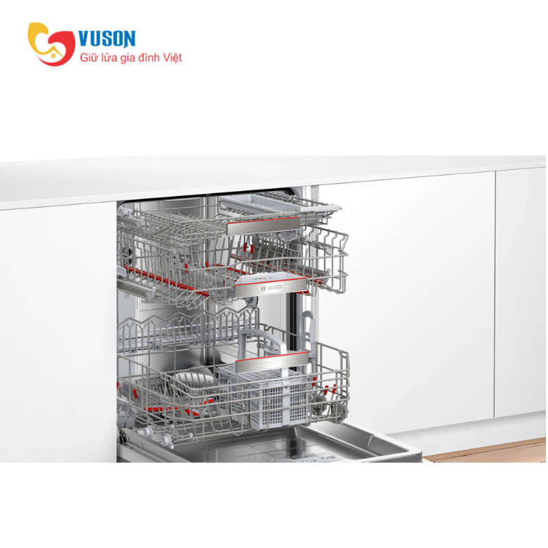 Máy rửa bát Bosch SMI8ZDS81T Series 8
