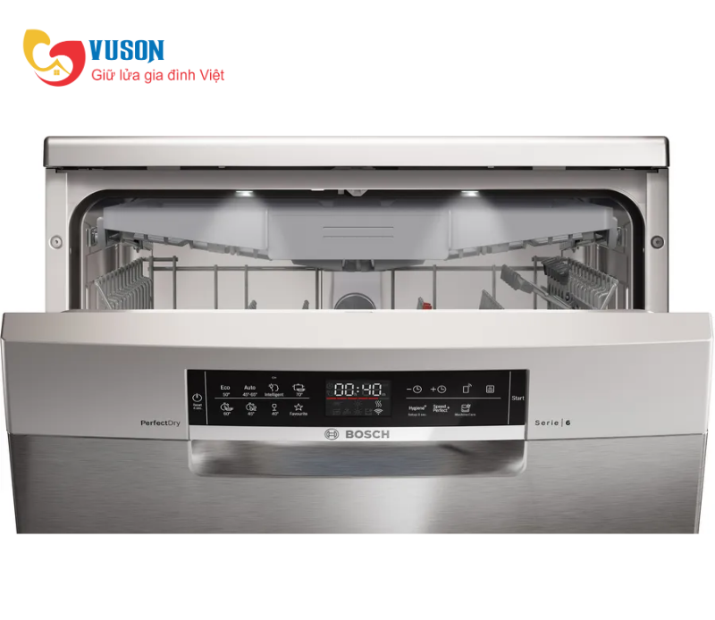 Máy rửa bát Bosch SMS6ZCI01P Series 6 Model 2025