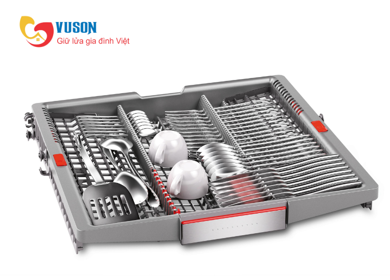 Máy Rửa Chén Bosch SMS8TCI04E Seri 8 Sấy Zeolith Model 2025