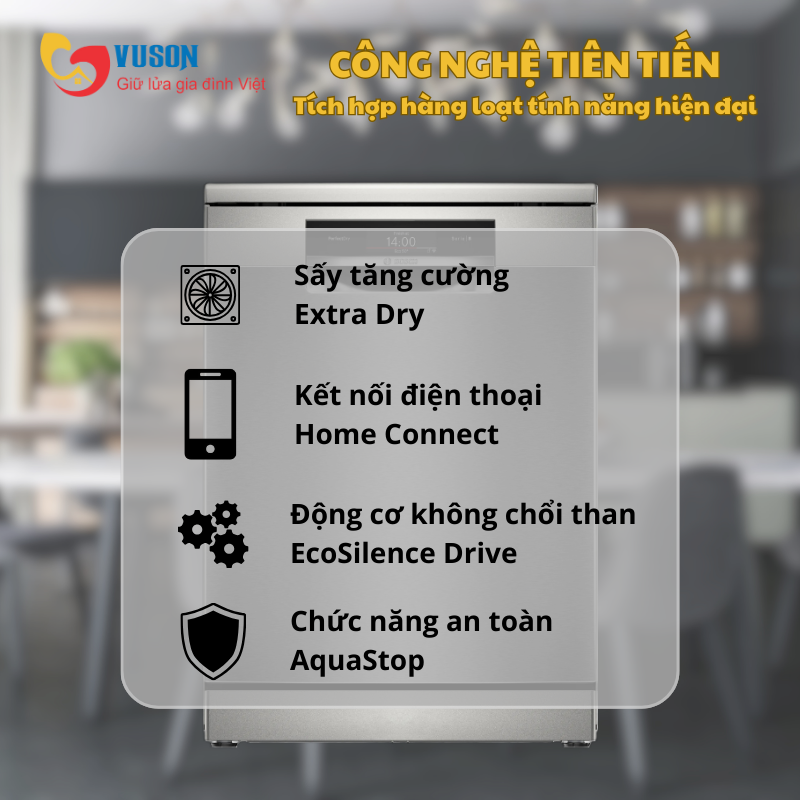 MÁY RỬA BÁT BOSCH ĐỘC LẬP SMS8ZDI86M SERIE 8 SẤY ZEOLITH