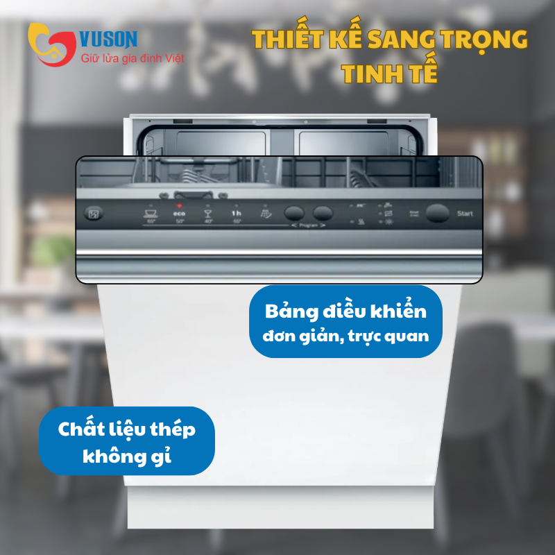 Máy rửa bát Bosch SMV25BX03R Model 2025