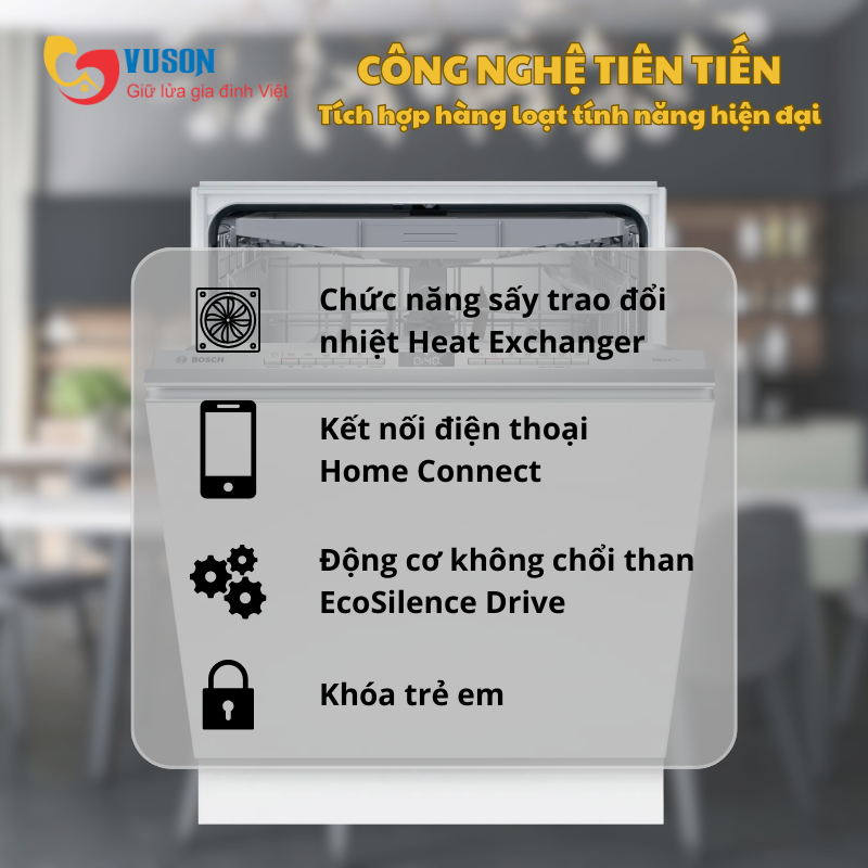 Máy rửa bát Bosch SMV4HCX19E Model 2025