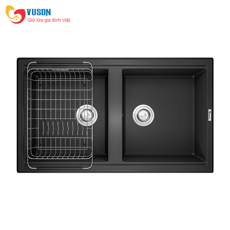 Chậu rửa Konox Phoenix 860 Black