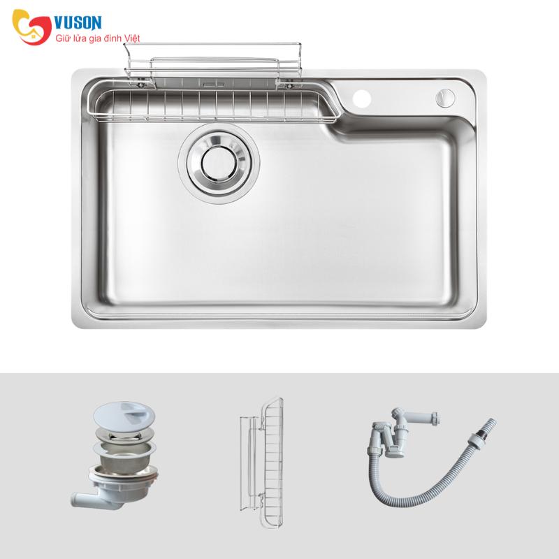 Chậu rửa bát Kluger KH8050FS Basic