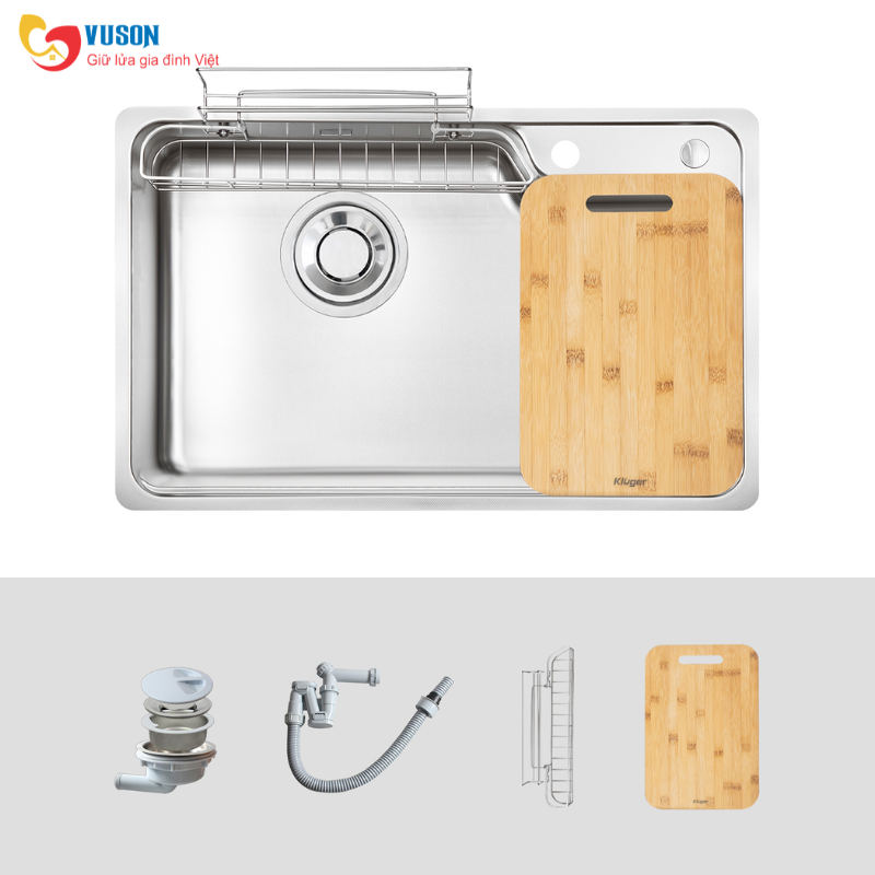 Chậu rửa bát Kluger KH8050FS Ulti