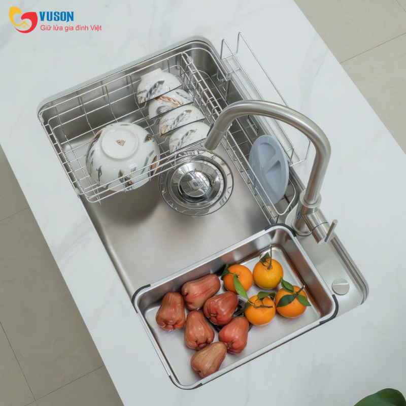 Chậu rửa bát Kluger KH8050ST Plus