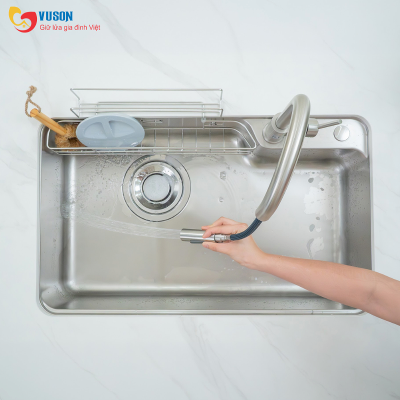 Chậu rửa bát Kluger KH8050ST Plus