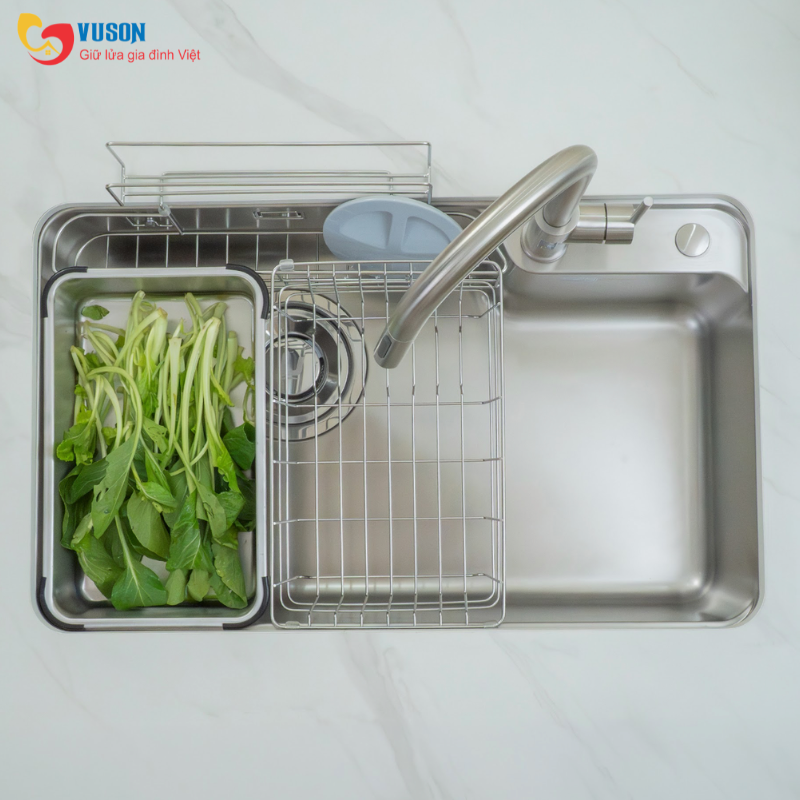 Chậu rửa bát Kluger KH8050ST Plus