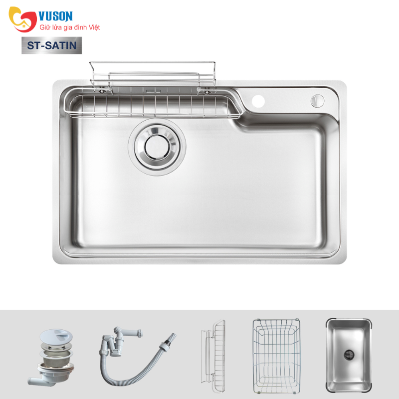 Chậu rửa bát Kluger KH8050ST Plus