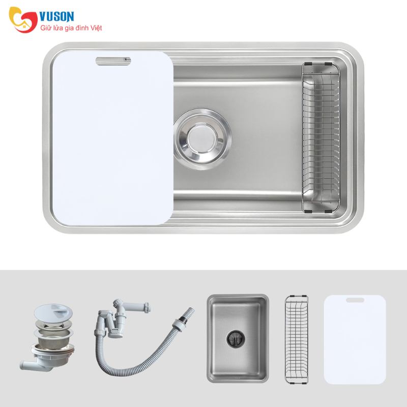Chậu rửa bát Kluger KO7847FS Plus