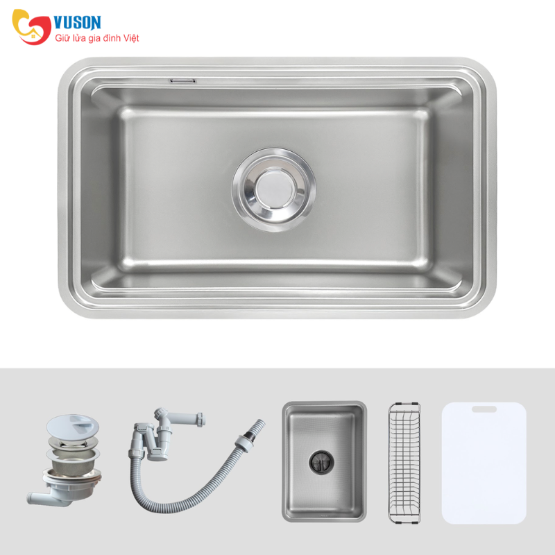 Chậu rửa bát Kluger KO7847FS Plus