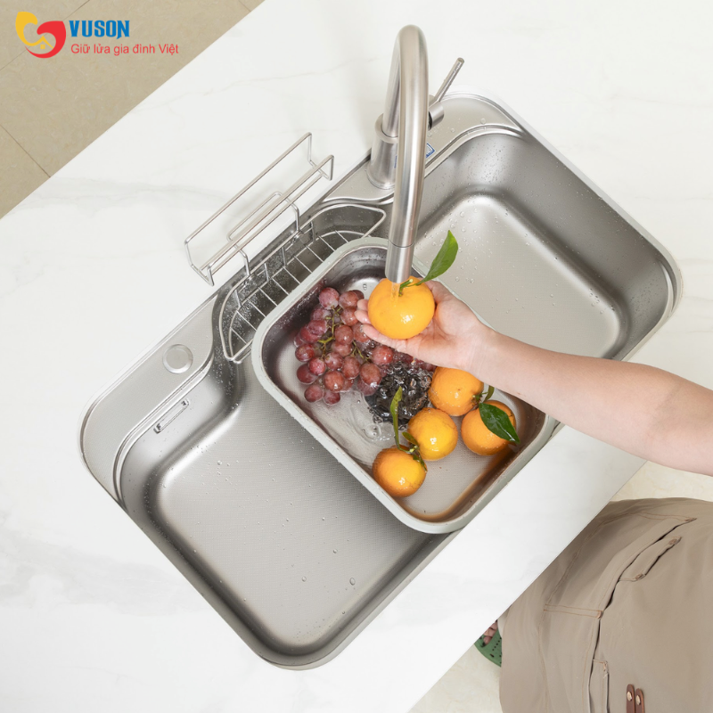 Chậu rửa bát Kluger KT7848FS Plus