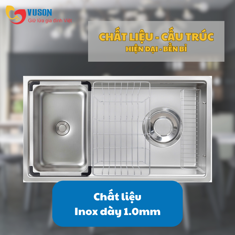 Chậu rửa bát Kluger KY7545FS Plus
