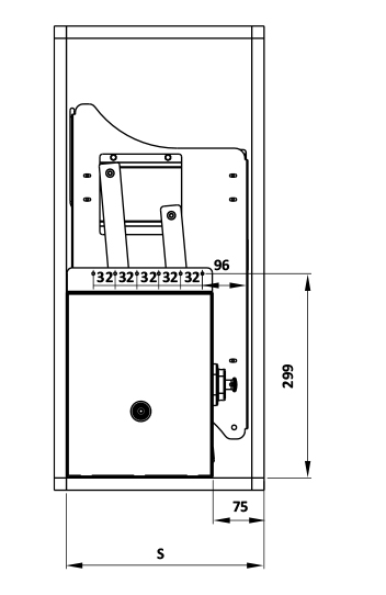 Rổ Chén Đĩa Di Động Lento 700mm Hafele Cucina 504.76.005