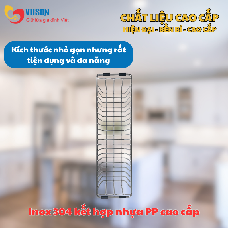 Giỏ để đồ inox Kluger KB – 603