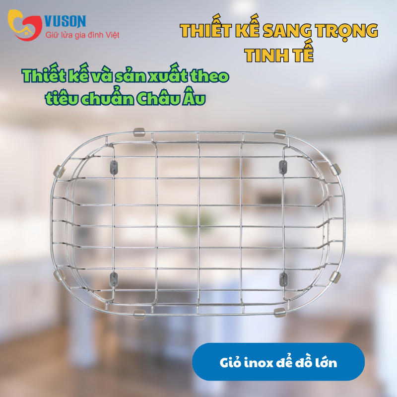 Giỏ để đồ inox Kluger KB - 605