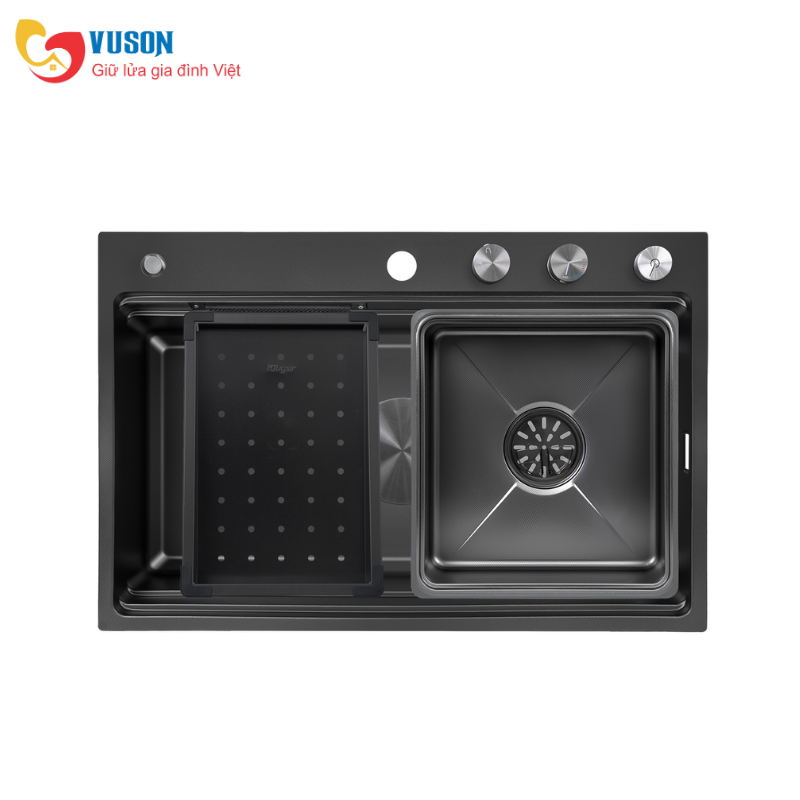 Chậu rửa nhỏ inox Kluger KC–701B