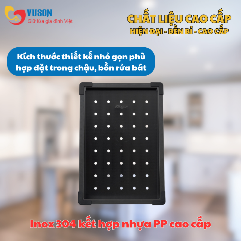 Chậu rửa nhỏ inox Kluger KC–701B