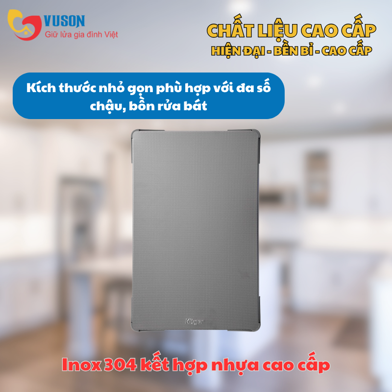 Thớt inox Kluger KCB-121FS