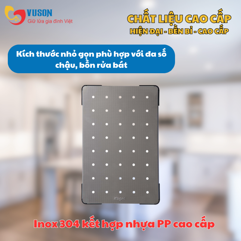 Thớt inox Kluger KCB-131FS