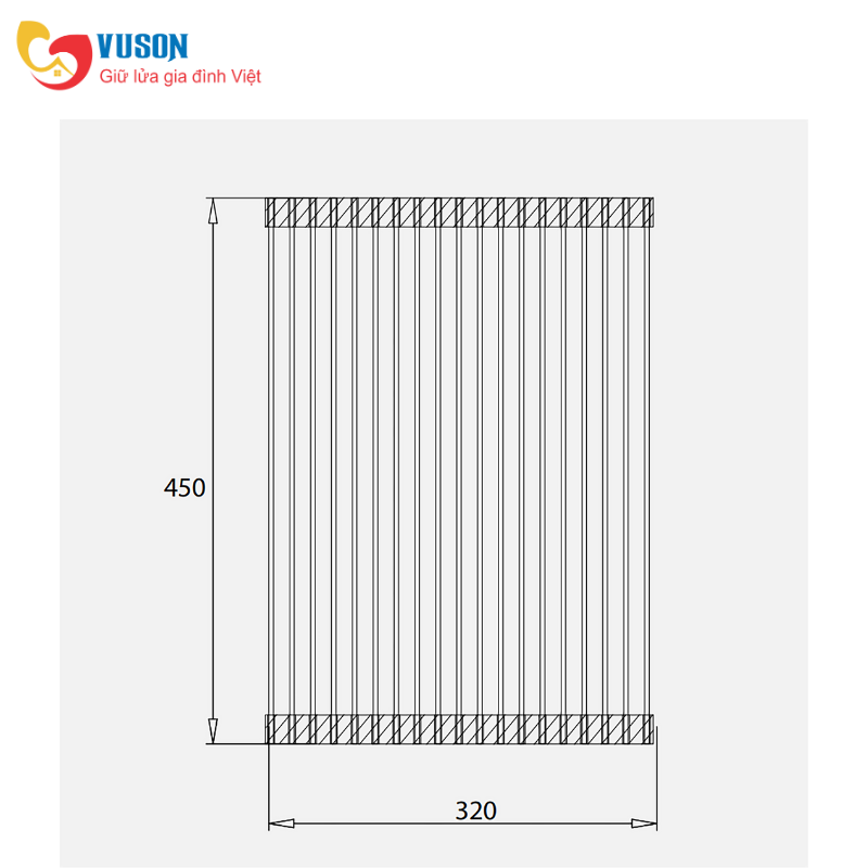 Giá để đồ inox Kluger KRM-02
