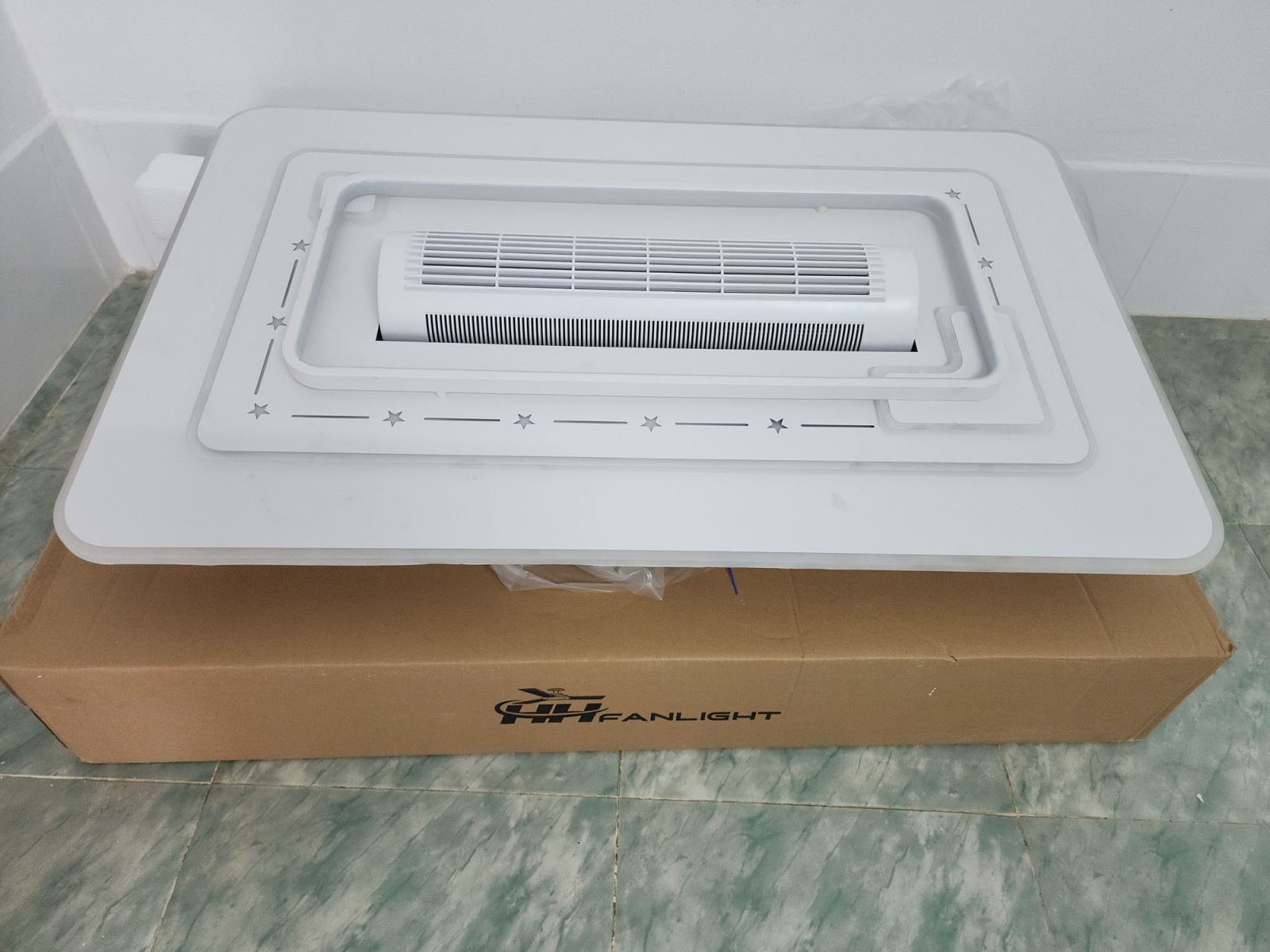 Đèn ốp trần kèm quạt đối lưu Fanlight FL OQ-N001