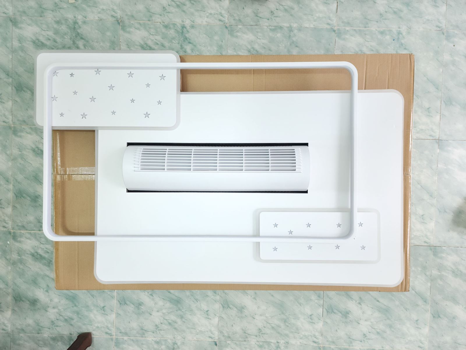 Quạt trần đèn đối lưu không cánh Fanlight FL OQ-N004