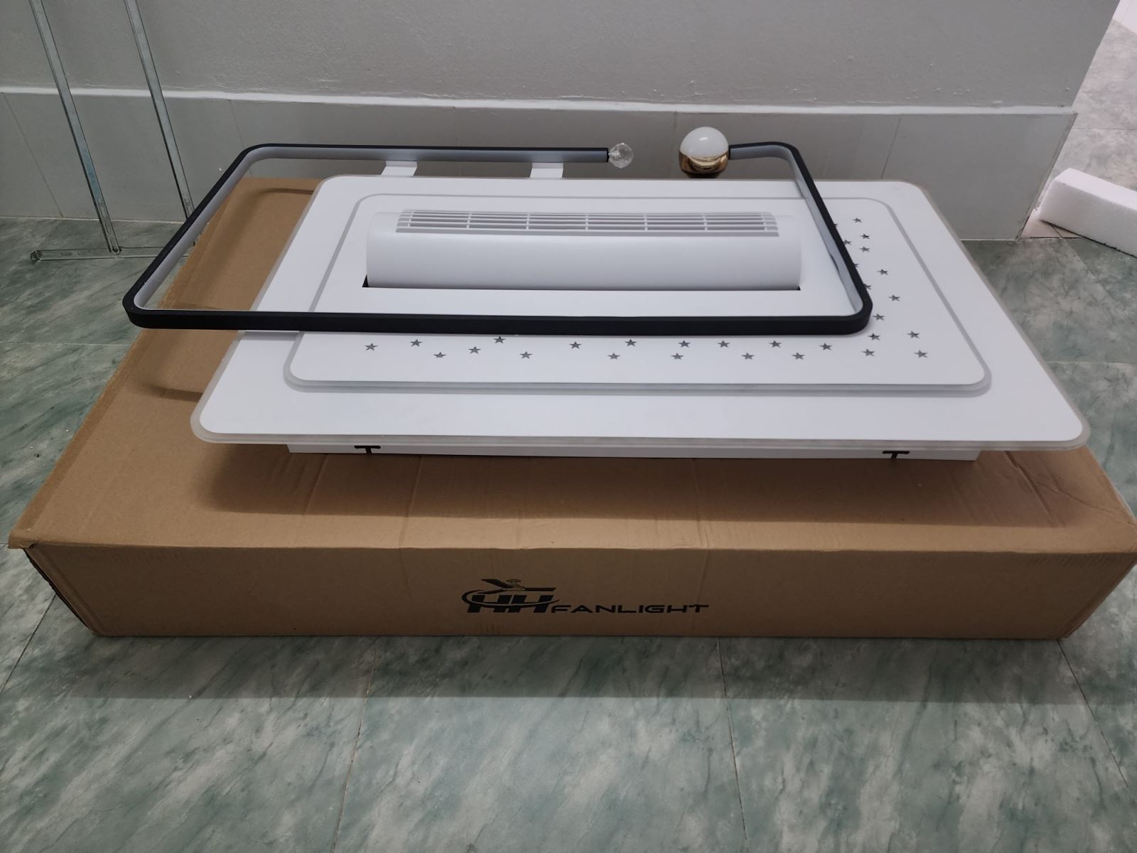 Quạt trần đèn đối lưu không cánh Fanlight FL OQ-N006