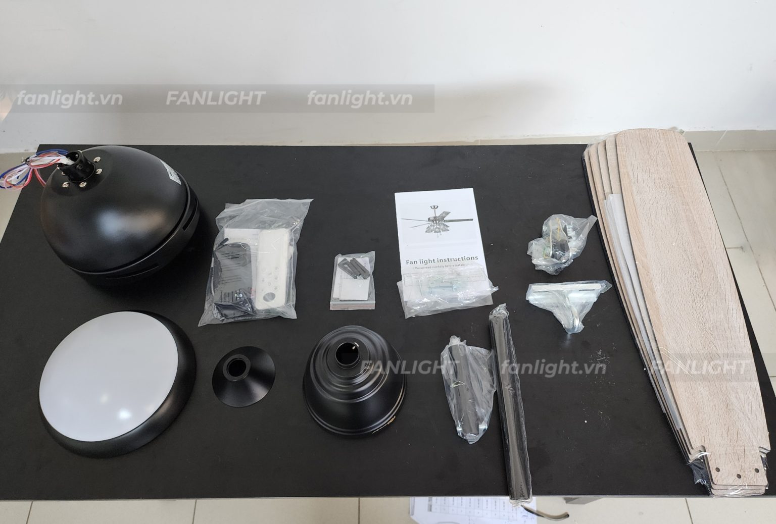 Linh kiện quạt trần đèn FL HD-503