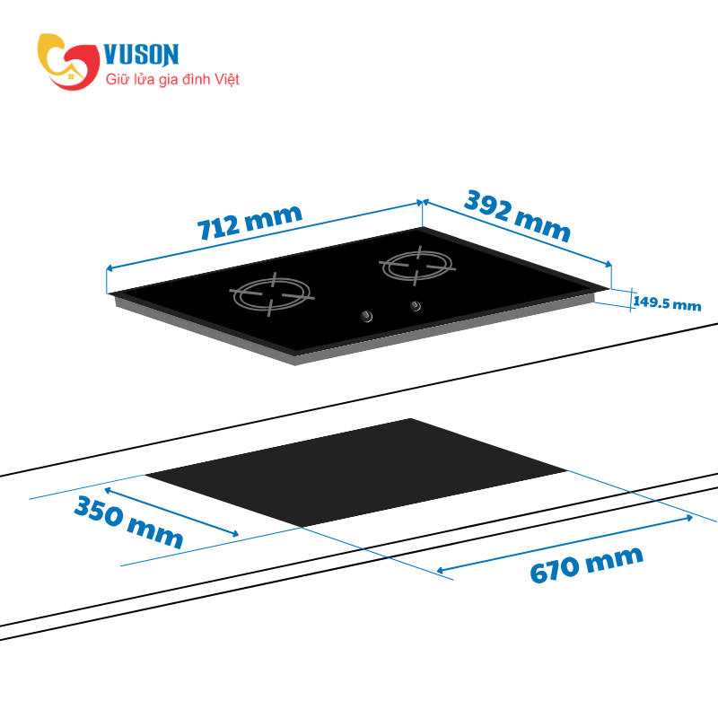 Bếp gas Rinnai RB-20YHT