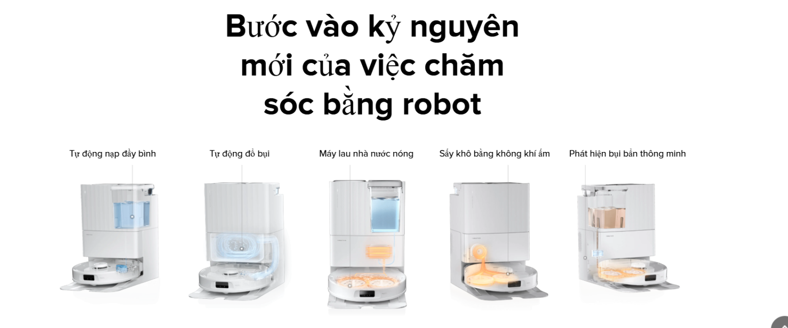 Ưu điểm có trên robot hút bụi lau nhà Roborock Q Revo Pro