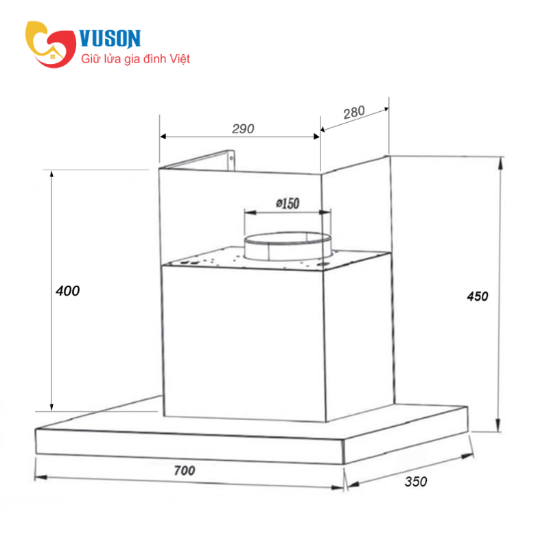 Máy Hút Mùi Chữ T Spelier SP 109MC Model 2025