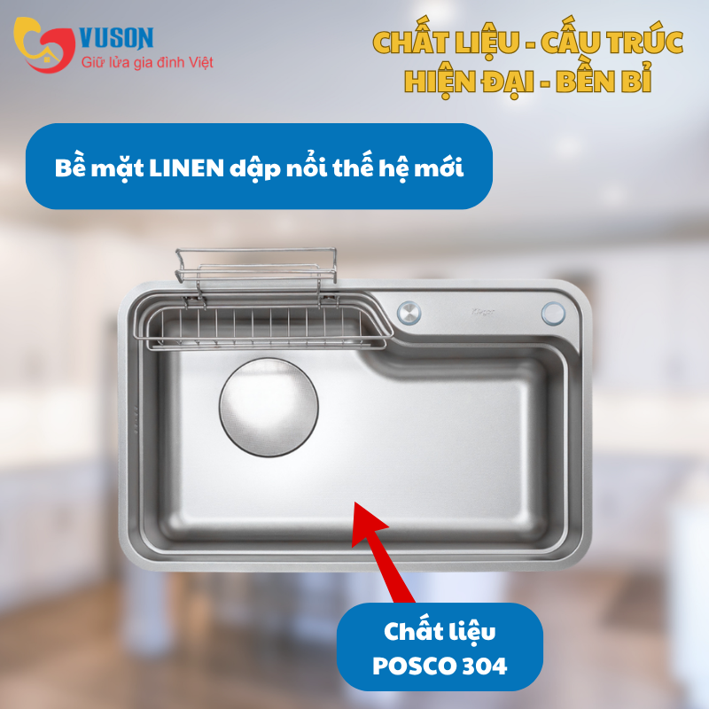 Chậu rửa bát Kluger KF7848FS-DO Basic