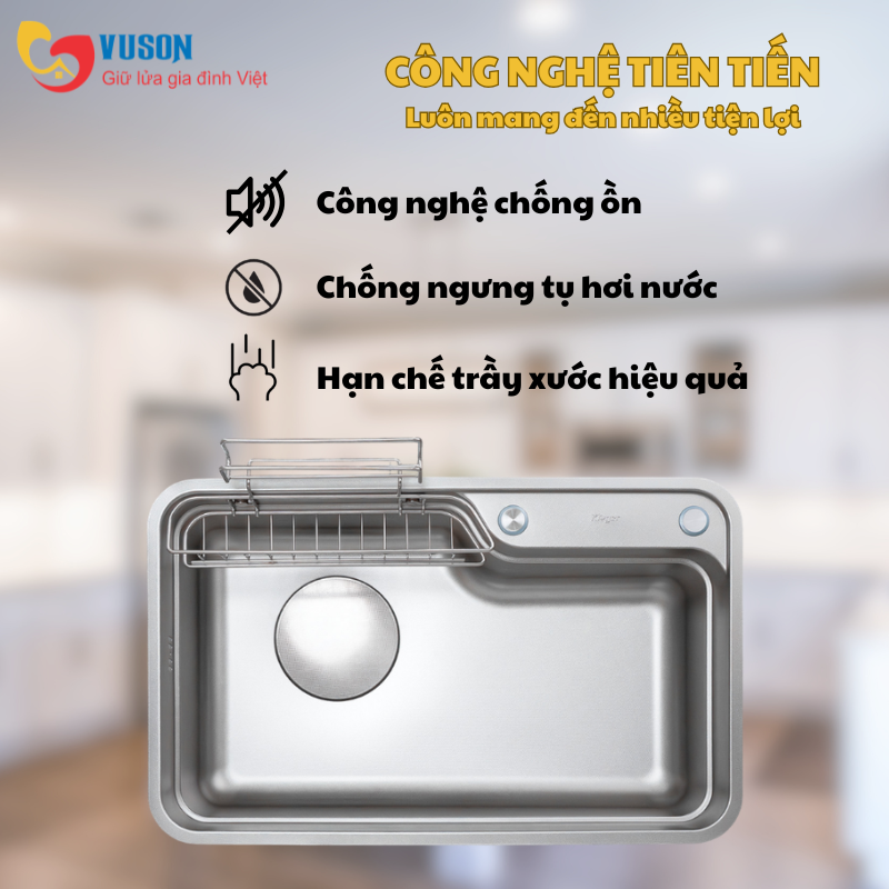 Chậu rửa bát Kluger KF7848FS-DO Basic