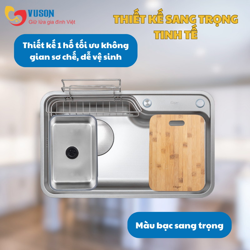 Chậu rửa bát Kluger KF7848FS-DO Plus