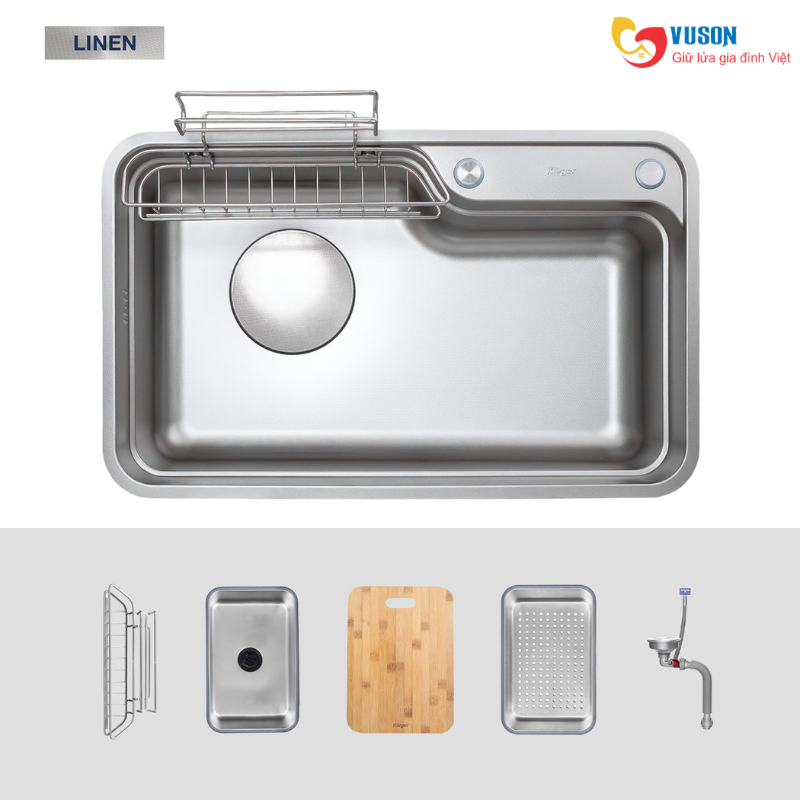 Chậu rửa bát Kluger KF7848FS-DO Plus