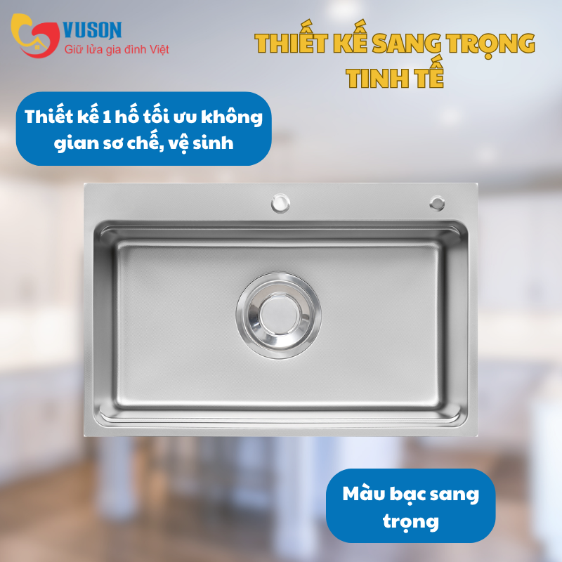 Chậu rửa Kluger KF7850FS Basic